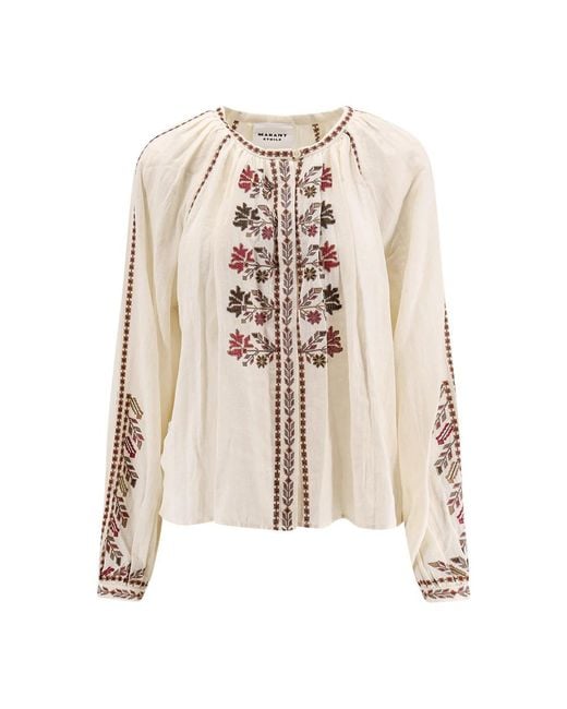 Isabel Marant Natural Blouses