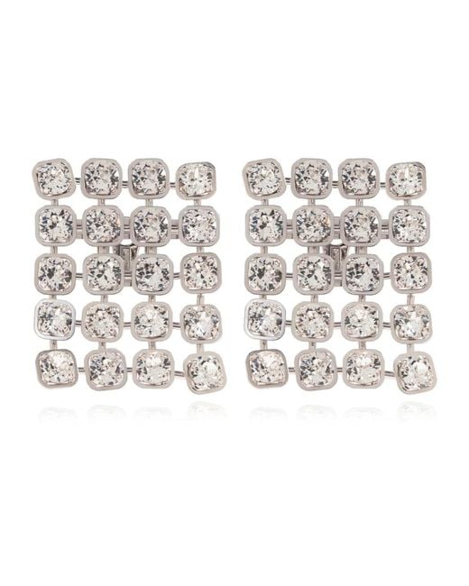 Balenciaga Earrings in het White