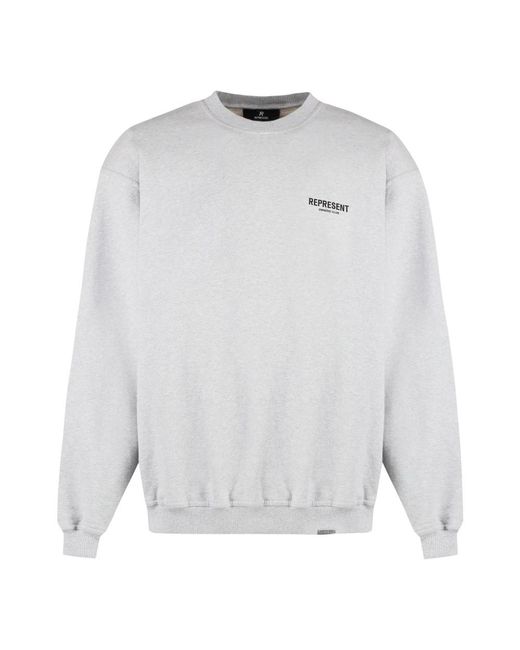 Represent White Sweatshirts for men