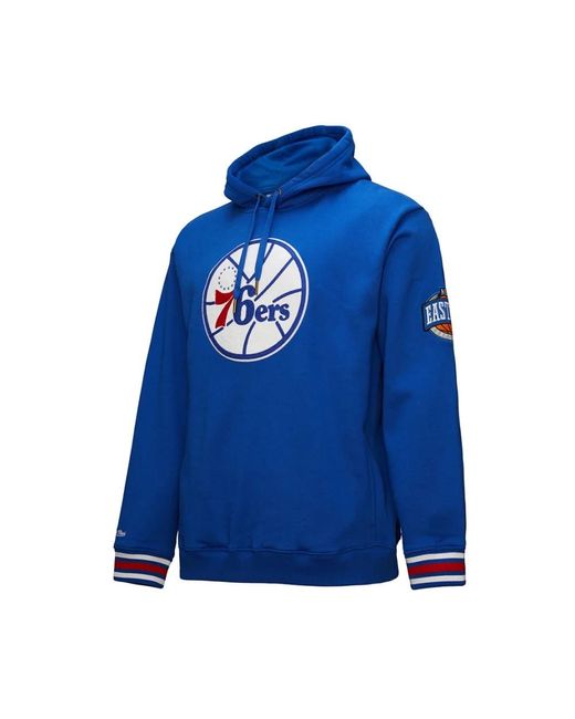 Mitchell & Ness Hoodies in het Blue voor heren