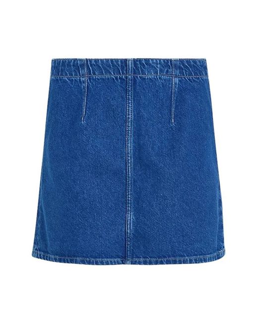 Skirts > denim skirts Calvin Klein en coloris Blue