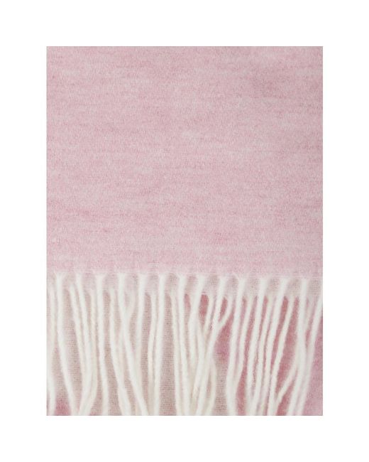 A.P.C. Pink Winter Scarves for men