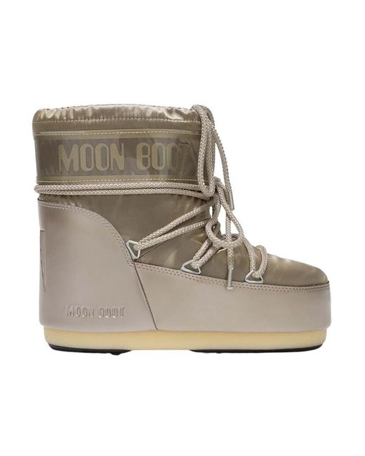 Moon Boot Gray Winter Boots