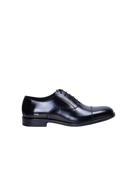 Karl Lagerfeld Blue Lace-up Shoes for men