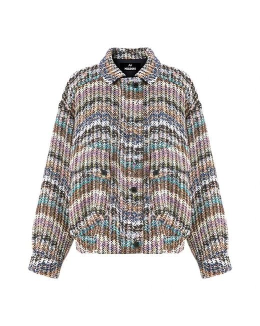 Missoni Gray Light Jackets