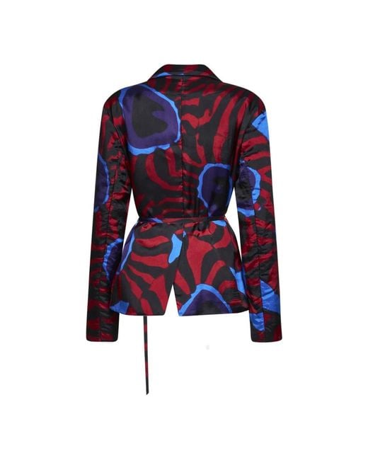 Dries Van Noten Blue Blazers