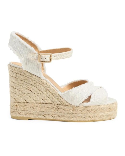 Castaner Metallic Wedges