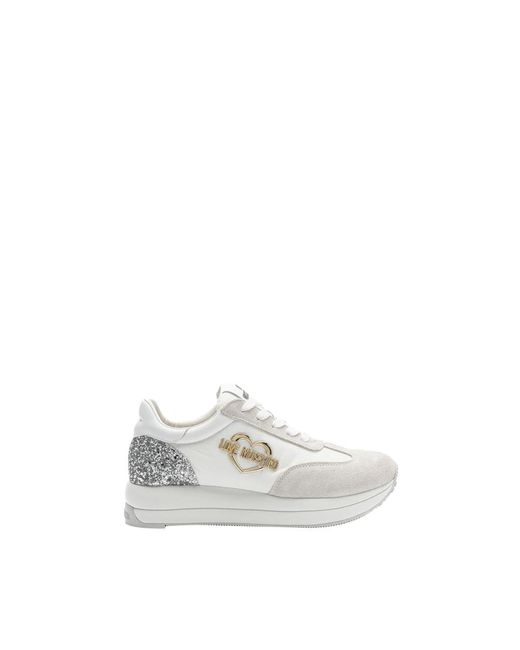 Shoes > sneakers Moschino en coloris White