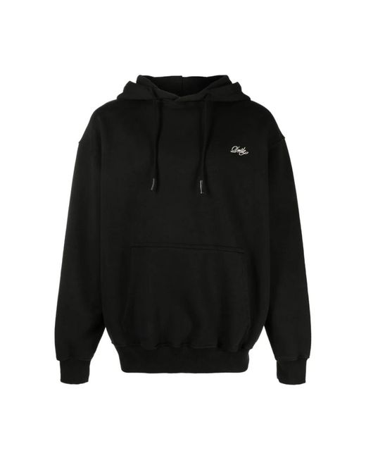 Drole de Monsieur Hoodie Met Geprint Logo, Zwart in het Black voor heren