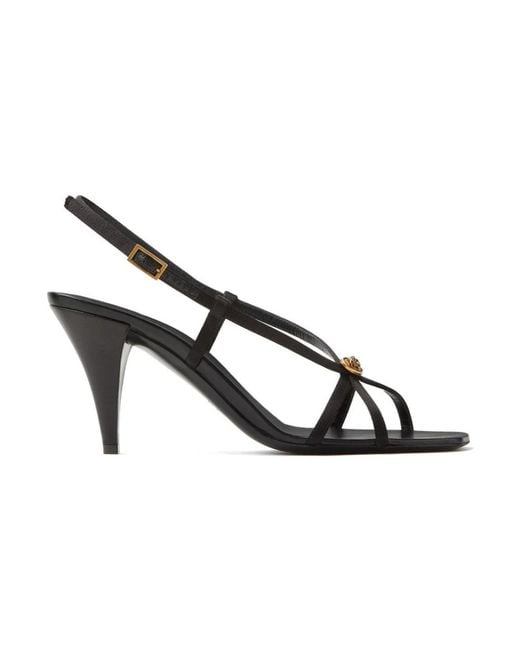 Versace Metallic High Heel Sandals