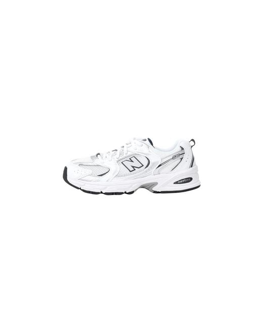 New Balance White Sneakers