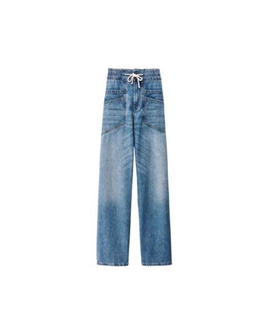 Ba&sh Blue Straight Fit Jeans for men