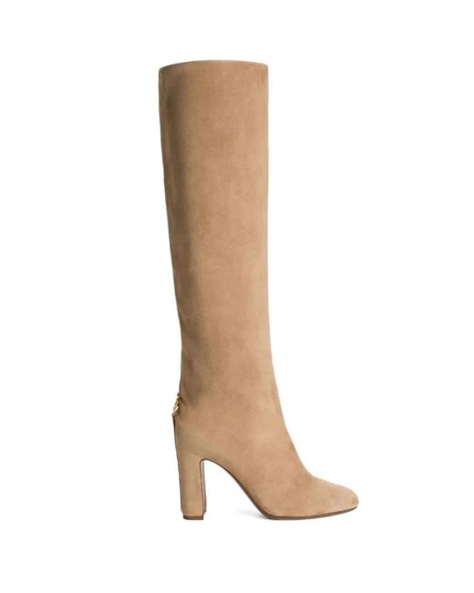 Dolce & Gabbana Brown Heeled Boots