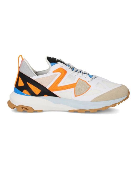 Philippe Model Blue Sneakers for men
