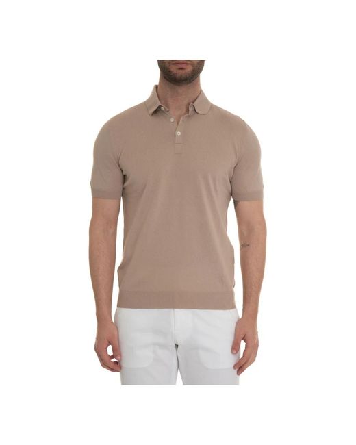 Gran Sasso Polo's in het Natural voor heren