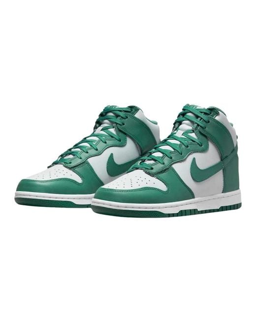 mens nike sneakers green