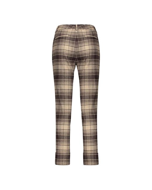 Lorena Antoniazzi Gray Slim-Fit Trousers