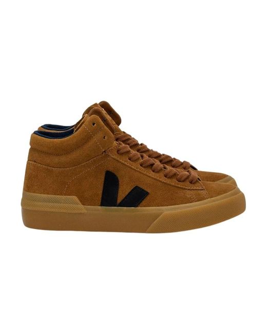 Veja Kamel wildleder sneaker in Brown für Herren