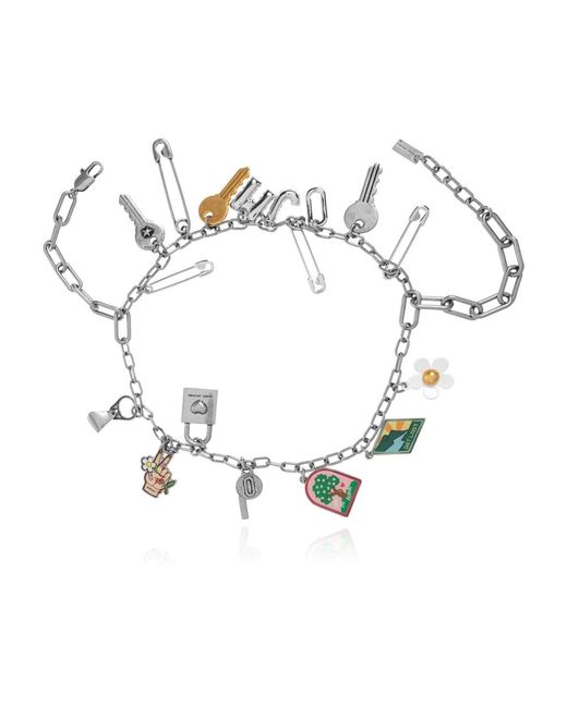 Necklaces Marc Jacobs en coloris Metallic