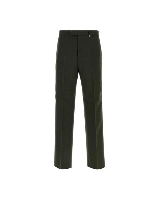 Burberry Gray Suit Trousers for men