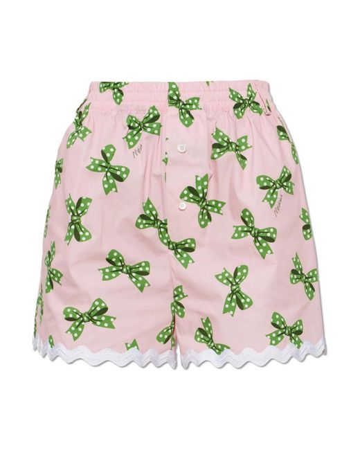 Moschino Shorts in het Pink