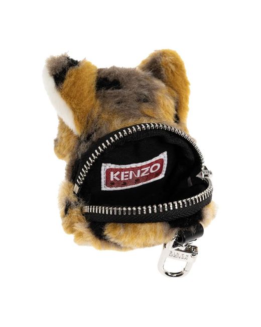KENZO Tiger Geldbörse in Metallic für Herren
