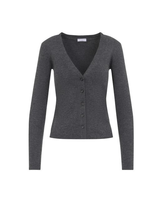Cardigans Brunello Cucinelli de color Blue
