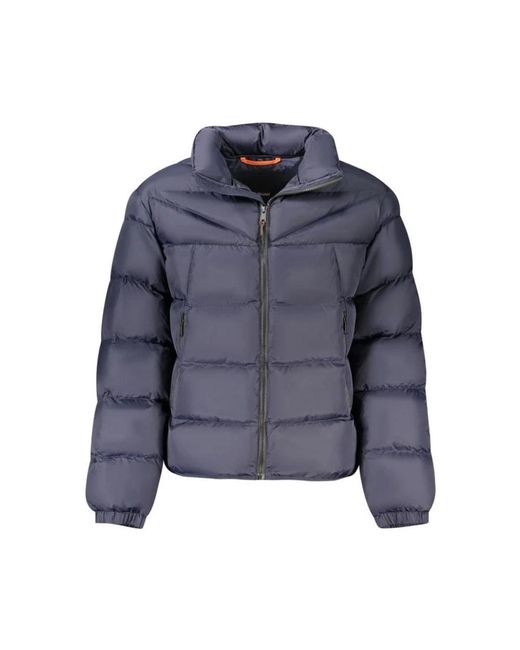 Napapijri Blue Winter Jackets for men