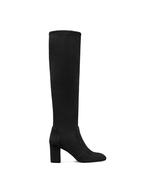 Stuart Weitzman Black Heeled Boots