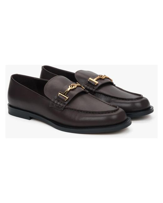 ESTRO Black Loafers