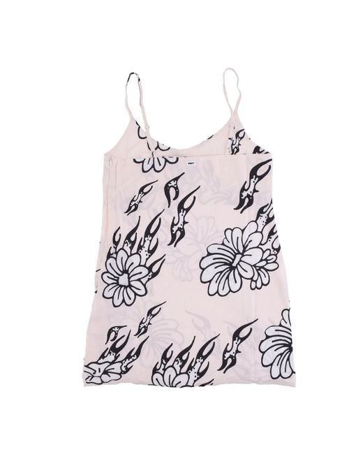 Obey White Sleeveless Tops