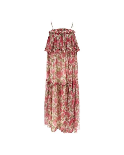 Chloé Red Maxi Dresses