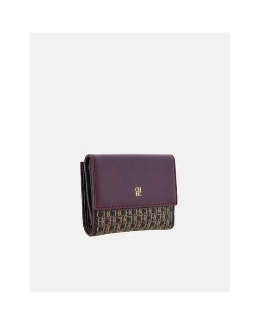 Carolina Herrera Purple Wallets & Cardholders