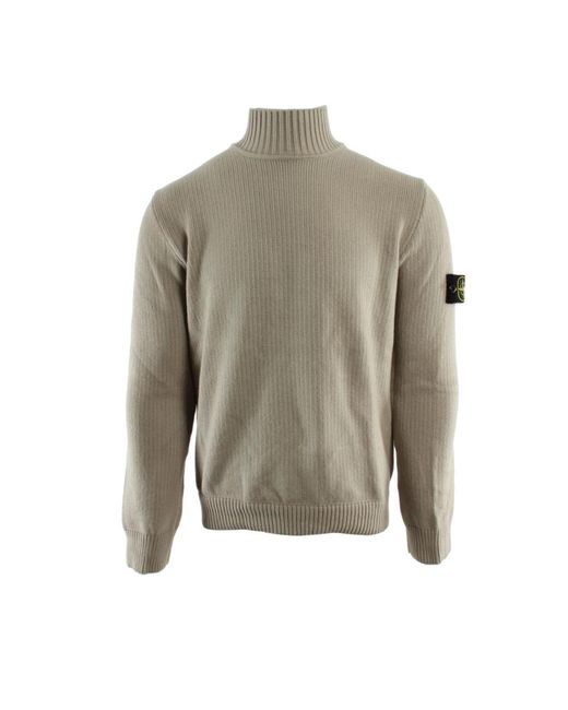 Stone Island Gray Turtlenecks for men