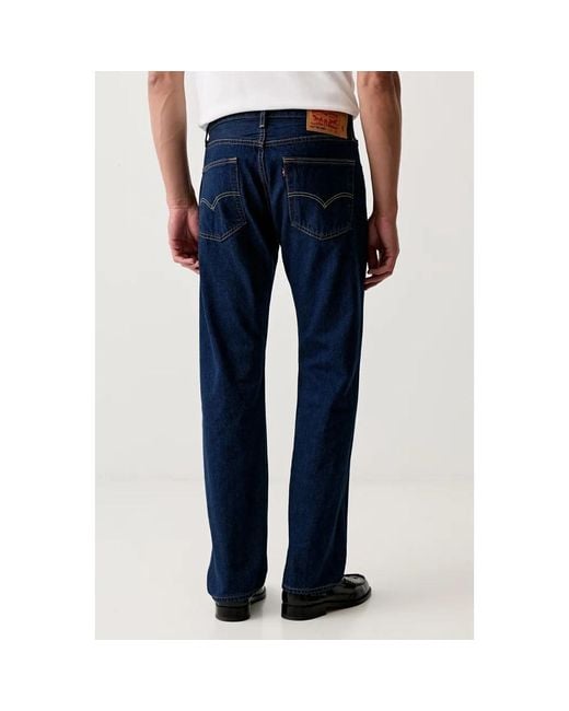 Straight Jeans Levi's de hombre de color Blue