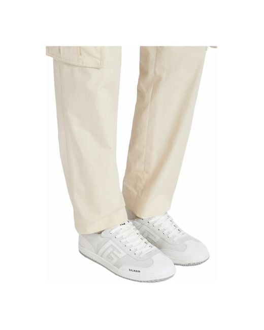Balmain White Sneakers for men