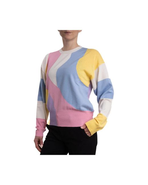 Marella Multicolor Round-Neck Knitwear