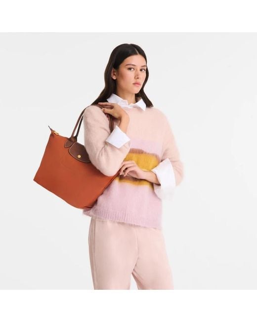 Tote Bags Longchamp en coloris Red