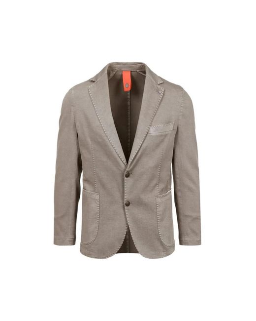 Bharnaba Jassen ,Katoen R-7002.Fango Jacket in het Brown voor heren