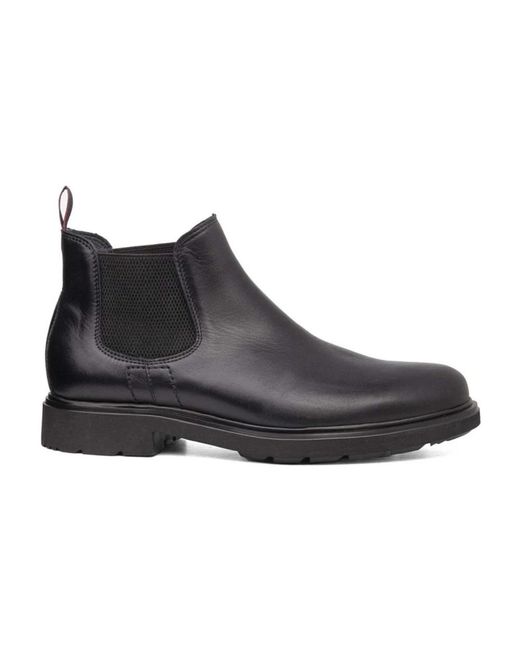 Chelsea Boots Callaghan de hombre de color Black