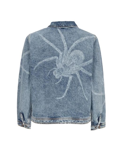 Iuter Jassen ,Blauw ,Denim Spider Denim Ally Jack Blauw in het Blue voor heren