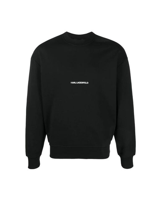 Karl Lagerfeld Black Sweatshirts