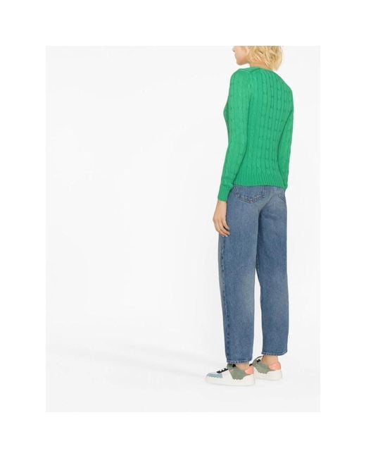 V-Neck Knitwear Polo Ralph Lauren en coloris Green