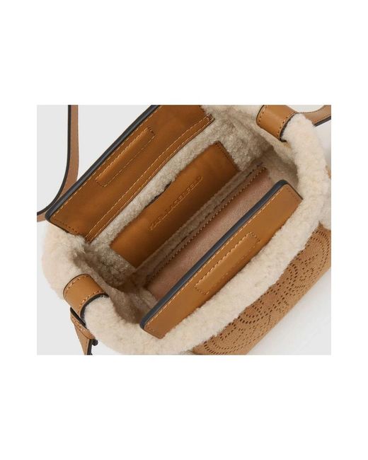 Karl Lagerfeld Brown Cross Body Bags