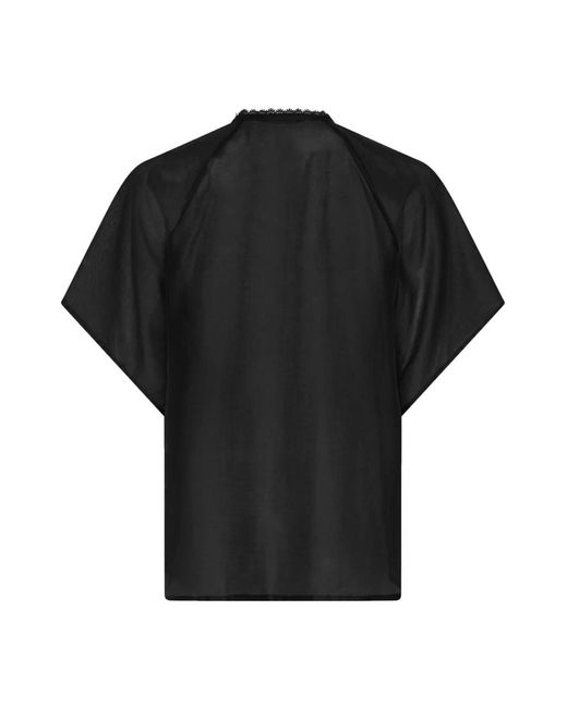 Blouses Bruuns Bazaar de color Black
