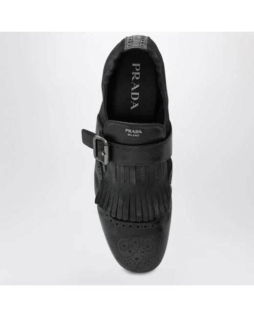 Prada Black Loafers for men