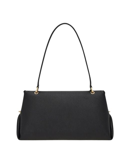 Ferragamo Black Shoulder Bags