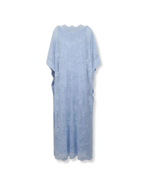 Self-Portrait Blue Maxi Dresses