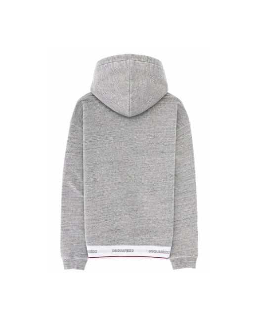 Hoodies DSquared² de hombre de color Gray
