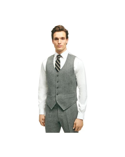 Brooks Brothers Gray Waistcoats for men